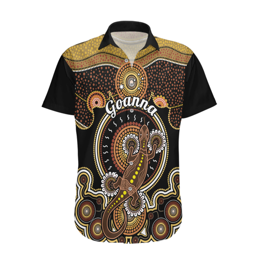 personalised-australian-astrology-hawaiian-shirt-aboriginal-goanna-zodiac-sign