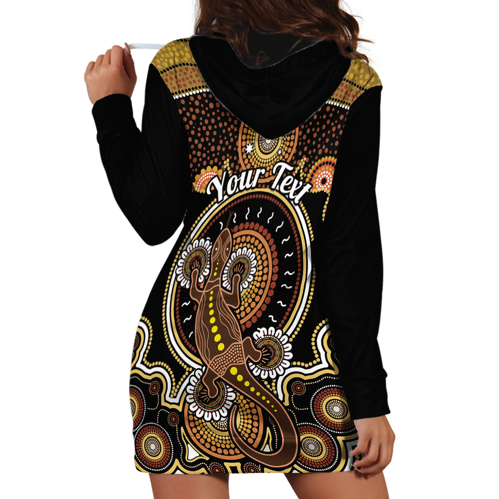 personalised-australian-astrology-hoodie-dress-aboriginal-goanna-zodiac-sign