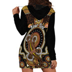 personalised-australian-astrology-hoodie-dress-aboriginal-goanna-zodiac-sign