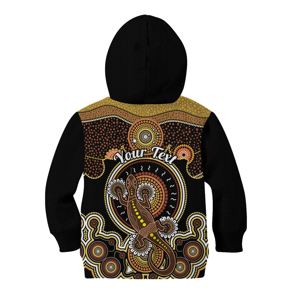 personalised-australian-astrology-kid-hoodie-aboriginal-goanna-zodiac-sign