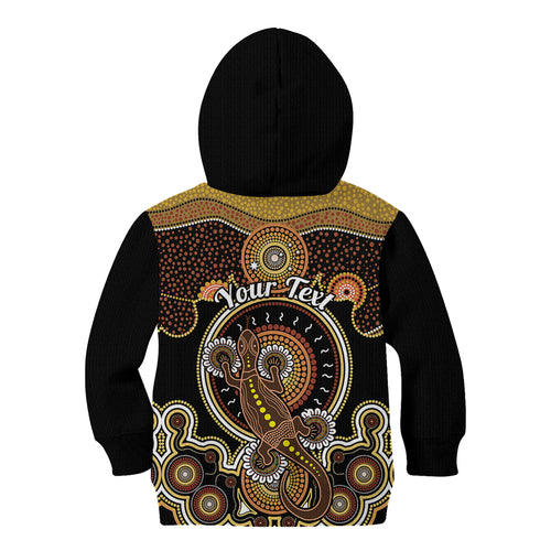 personalised-australian-astrology-kid-hoodie-aboriginal-goanna-zodiac-sign