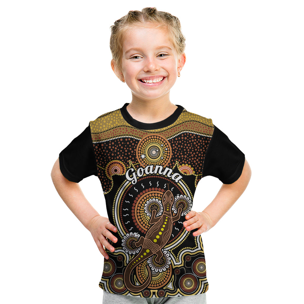 personalised-australian-astrology-kid-t-shirt-aboriginal-goanna-zodiac-sign