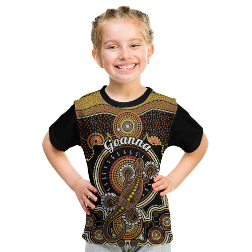 personalised-australian-astrology-kid-t-shirt-aboriginal-goanna-zodiac-sign