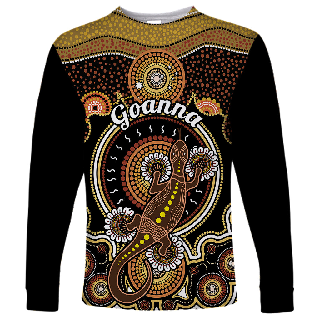 personalised-australian-astrology-long-sleeve-shirt-aboriginal-goanna-zodiac-sign