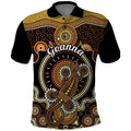 personalised-australian-astrology-polo-shirt-aboriginal-goanna-zodiac-sign