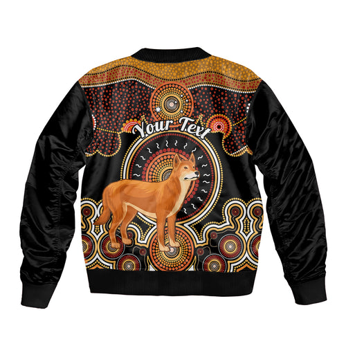 personalised-australian-astrology-bomber-jacket-aboriginal-dingo-zodiac-sign