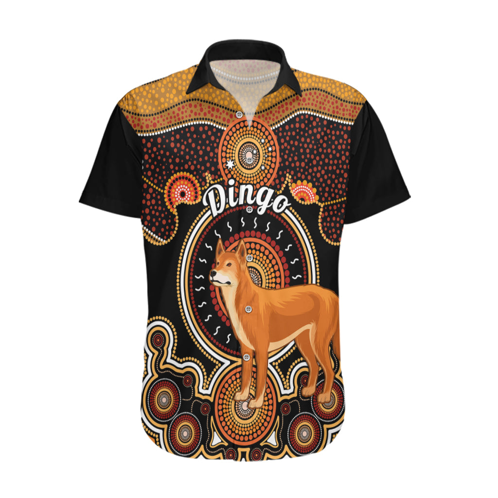 personalised-australian-astrology-hawaiian-shirt-aboriginal-dingo-zodiac-sign