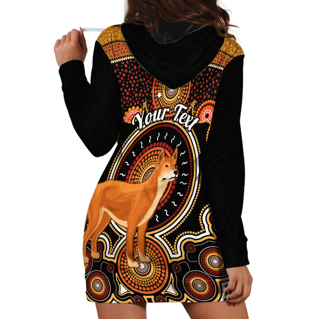 personalised-australian-astrology-hoodie-dress-aboriginal-dingo-zodiac-sign