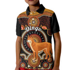 personalised-australian-astrology-kid-polo-shirt-aboriginal-dingo-zodiac-sign