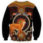 personalised-australian-astrology-sweatshirt-aboriginal-dingo-zodiac-sign