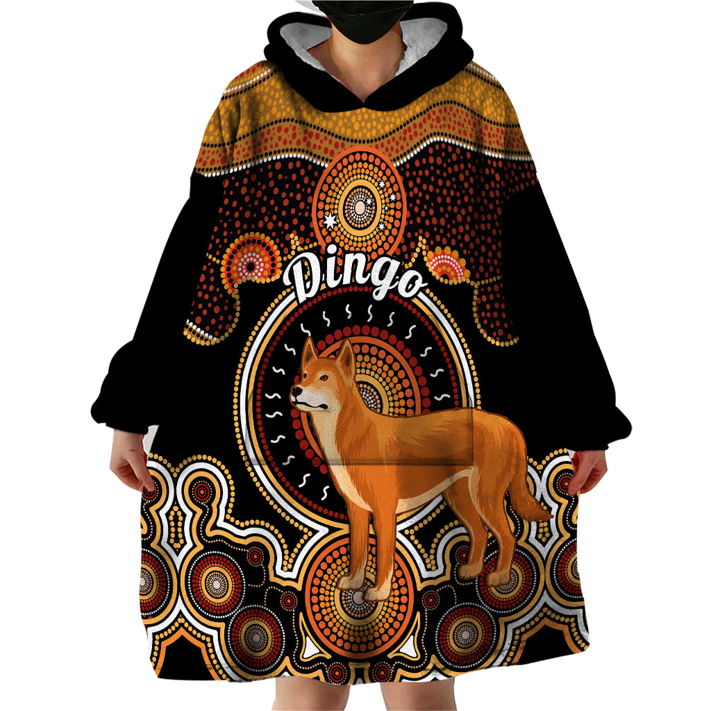 personalised-australian-astrology-wearable-blanket-hoodie-aboriginal-dingo-zodiac-sign