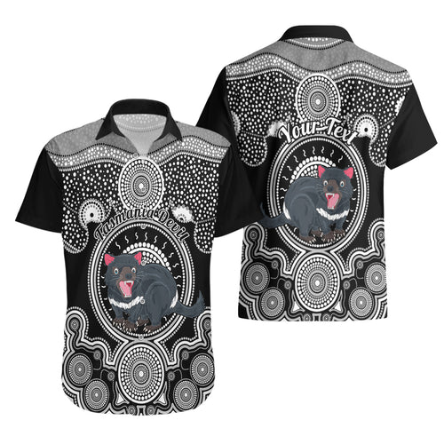 personalised-australian-astrology-hawaiian-shirt-aboriginal-tasmania-devil-zodiac-sign