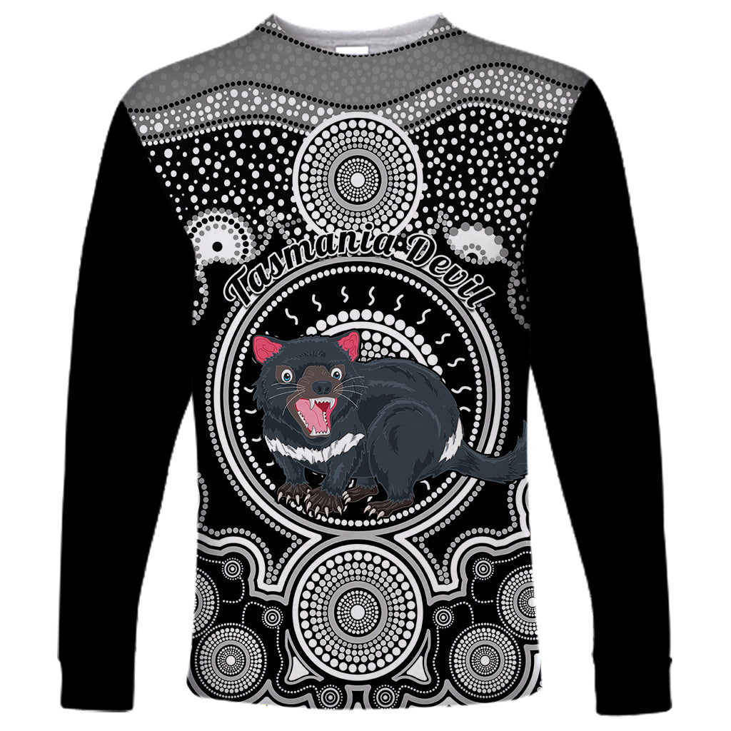 personalised-australian-astrology-long-sleeve-shirt-aboriginal-tasmania-devil-zodiac-sign