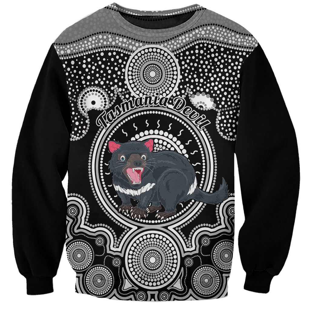 personalised-australian-astrology-sweatshirt-aboriginal-tasmania-devil-zodiac-sign
