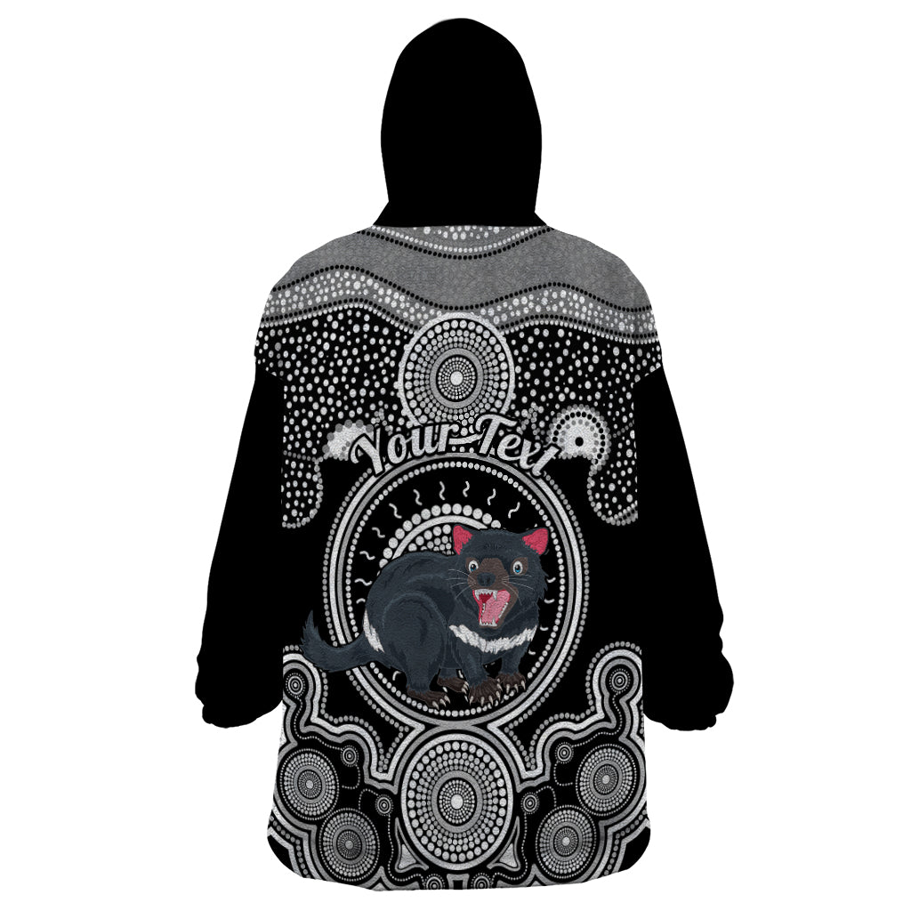 personalised-australian-astrology-wearable-blanket-hoodie-aboriginal-tasmania-devil-zodiac-sign