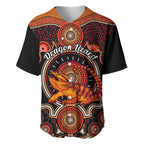 personalised-australian-astrology-baseball-jersey-aboriginal-dragon-lizard-zodiac-sign