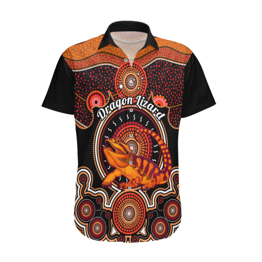 personalised-australian-astrology-hawaiian-shirt-aboriginal-dragon-lizard-zodiac-sign