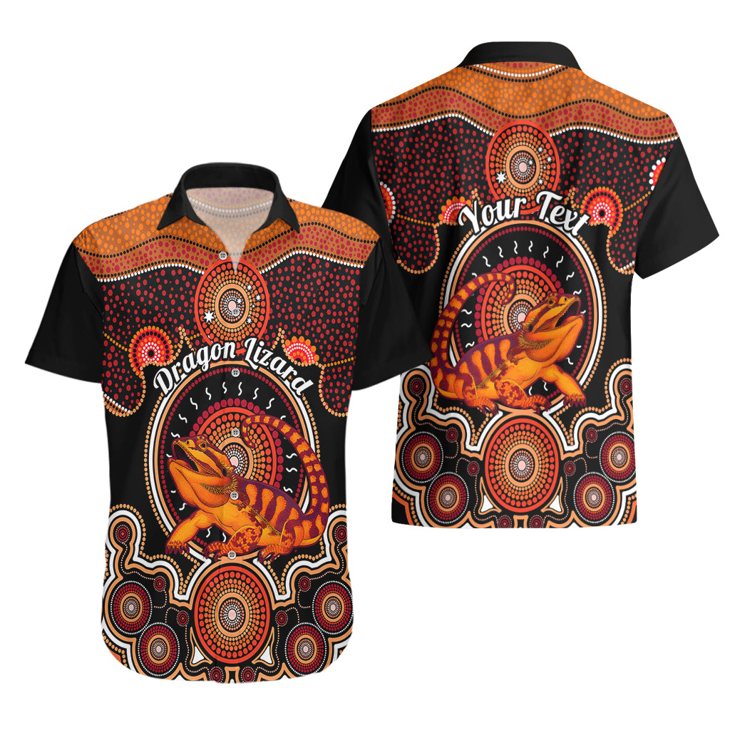 personalised-australian-astrology-hawaiian-shirt-aboriginal-dragon-lizard-zodiac-sign