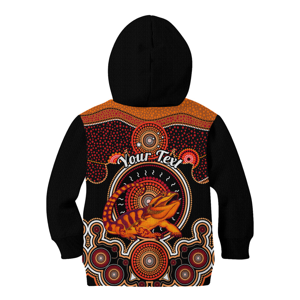 personalised-australian-astrology-kid-hoodie-aboriginal-dragon-lizard-zodiac-sign