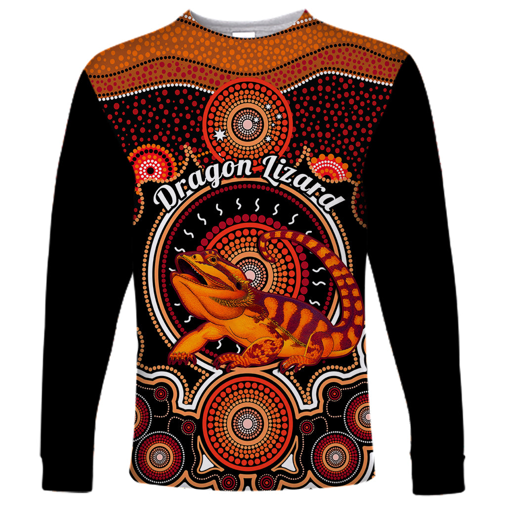 personalised-australian-astrology-long-sleeve-shirt-aboriginal-dragon-lizard-zodiac-sign