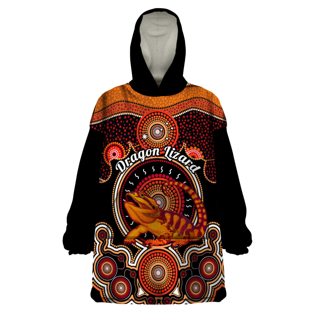 personalised-australian-astrology-wearable-blanket-hoodie-aboriginal-dragon-lizard-zodiac-sign