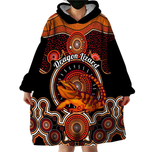 personalised-australian-astrology-wearable-blanket-hoodie-aboriginal-dragon-lizard-zodiac-sign