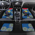 Custom AFL Crows NAIDOC Week Car Mats Keep The Fire Burning Indigenous Art