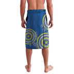 Custom AFL Crows NAIDOC Week Lavalava Keep The Fire Burning Indigenous Art