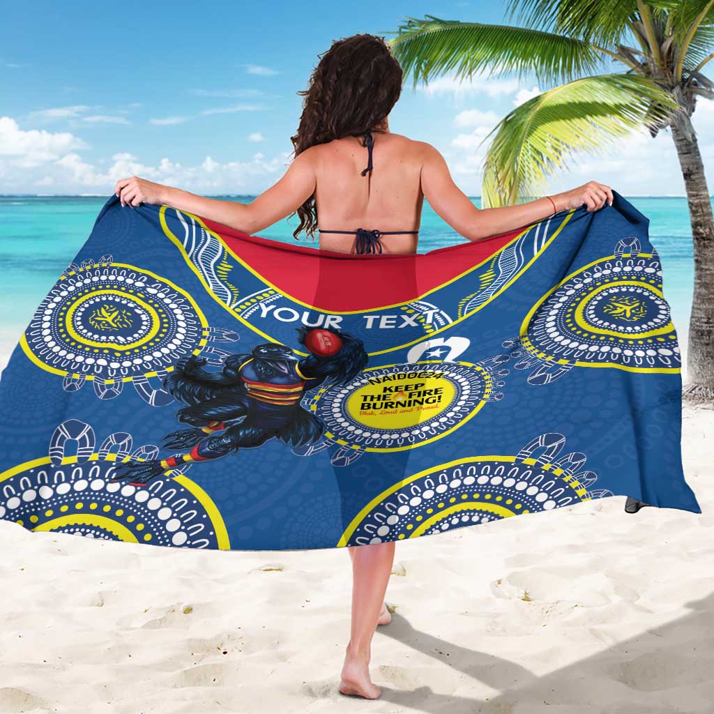 Custom AFL Crows NAIDOC Week Sarong Keep The Fire Burning Indigenous Art