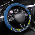 AFL Crows NAIDOC Week Steering Wheel Cover Keep The Fire Burning Indigenous Art