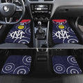 Custom AFL Demons NAIDOC Week Car Mats Keep The Fire Burning Indigenous Art