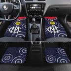 Custom AFL Demons NAIDOC Week Car Mats Keep The Fire Burning Indigenous Art