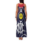 Custom AFL Demons NAIDOC Week Family Matching Tank Maxi Dress and Hawaiian Shirt Keep The Fire Burning Indigenous Art