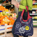 Custom AFL Demons NAIDOC Week Grocery Bag Keep The Fire Burning Indigenous Art