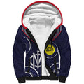 Custom AFL Demons NAIDOC Week Sherpa Hoodie Keep The Fire Burning Indigenous Art