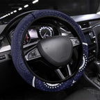 AFL Demons NAIDOC Week Steering Wheel Cover Keep The Fire Burning Indigenous Art