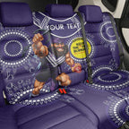 Custom AFL Dockers NAIDOC Week Back Car Seat Cover Keep The Fire Burning Indigenous Art
