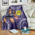 Custom AFL Dockers NAIDOC Week Blanket Keep The Fire Burning Indigenous Art