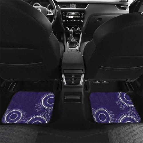 Custom AFL Dockers NAIDOC Week Car Mats Keep The Fire Burning Indigenous Art
