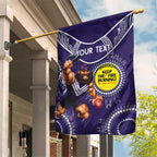 Custom AFL Dockers NAIDOC Week Garden Flag Keep The Fire Burning Indigenous Art