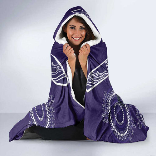 Custom AFL Dockers NAIDOC Week Hooded Blanket Keep The Fire Burning Indigenous Art