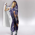 Custom AFL Dockers NAIDOC Week Hooded Blanket Keep The Fire Burning Indigenous Art