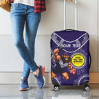 Custom AFL Dockers NAIDOC Week Luggage Cover Keep The Fire Burning Indigenous Art