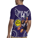 Custom AFL Dockers NAIDOC Week Rugby Jersey Keep The Fire Burning Indigenous Art