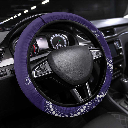 AFL Dockers NAIDOC Week Steering Wheel Cover Keep The Fire Burning Indigenous Art