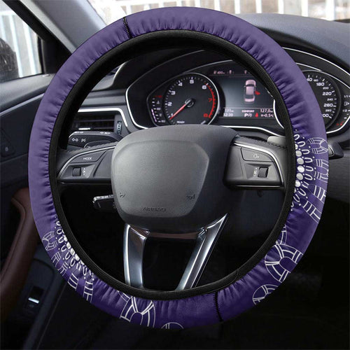 AFL Dockers NAIDOC Week Steering Wheel Cover Keep The Fire Burning Indigenous Art