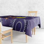 Custom AFL Dockers NAIDOC Week Tablecloth Keep The Fire Burning Indigenous Art