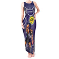 Custom AFL Dockers NAIDOC Week Tank Maxi Dress Keep The Fire Burning Indigenous Art