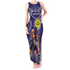Custom AFL Dockers NAIDOC Week Tank Maxi Dress Keep The Fire Burning Indigenous Art