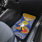 Custom AFL Eagles  NAIDOC Week Car Mats Keep The Fire Burning Indigenous Art